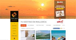 Desktop Screenshot of firstsunmallorca.com